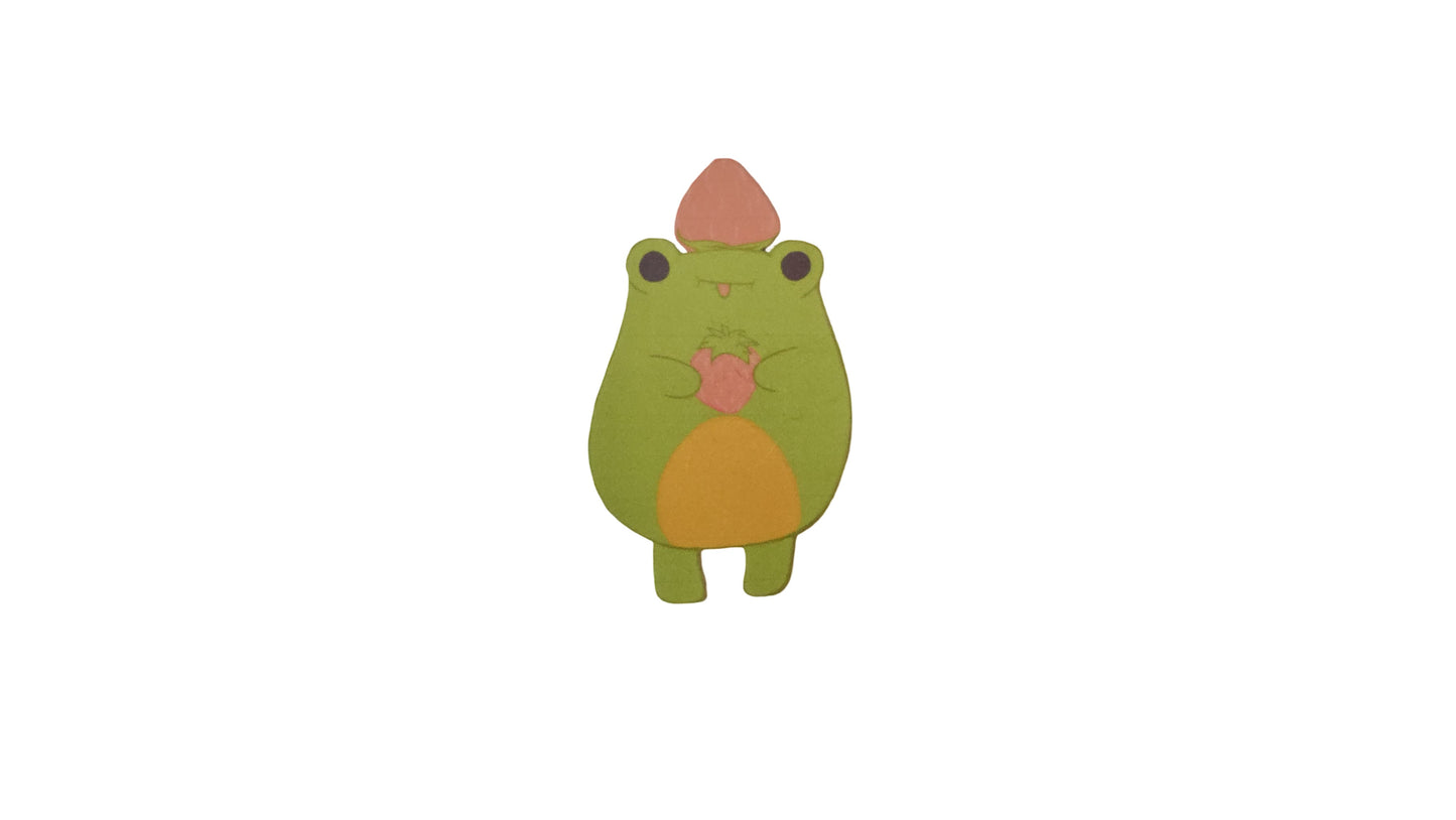 Strawberry Frog Sticker