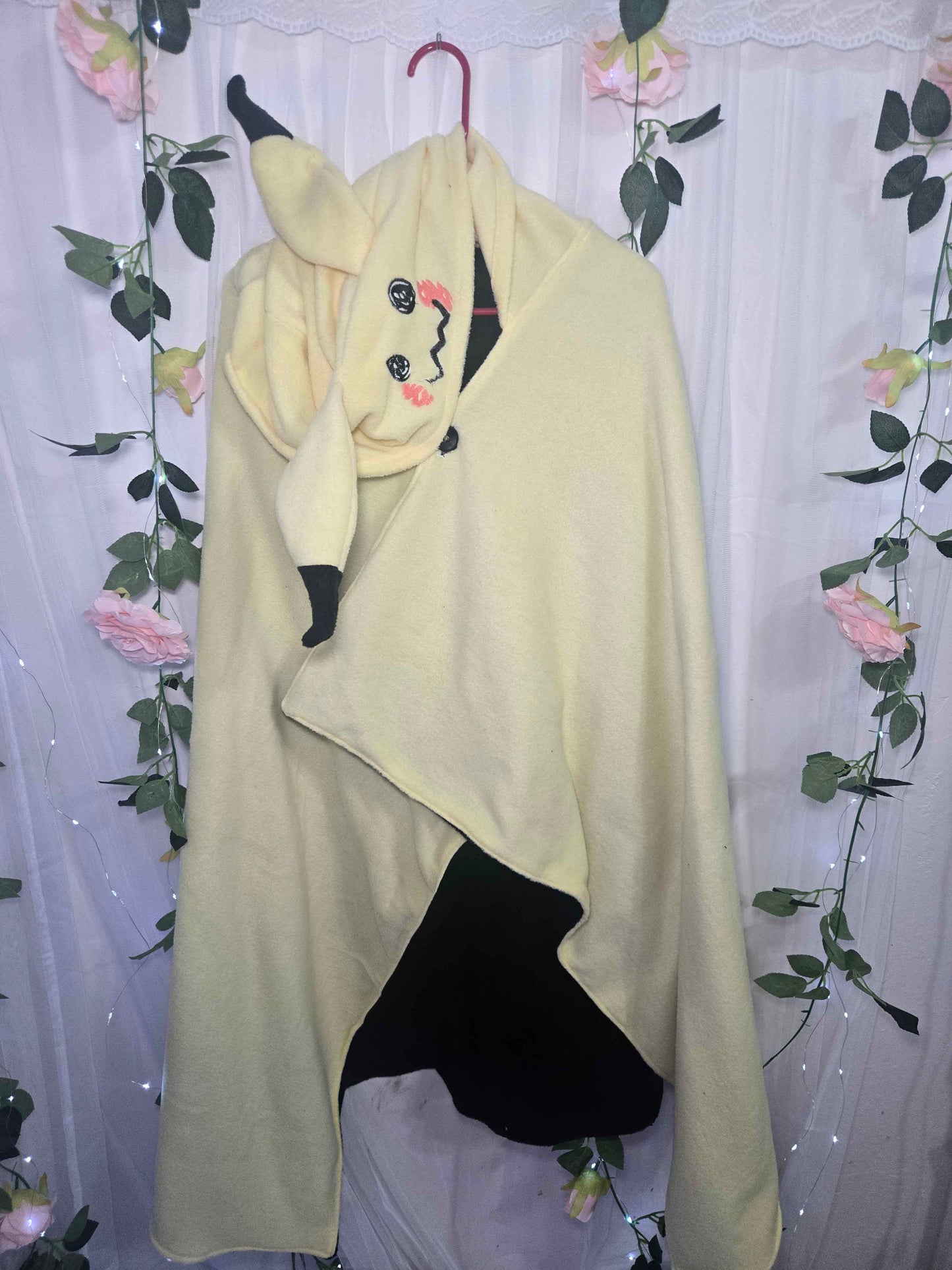 Spooky Ghost Fleece Cloak
