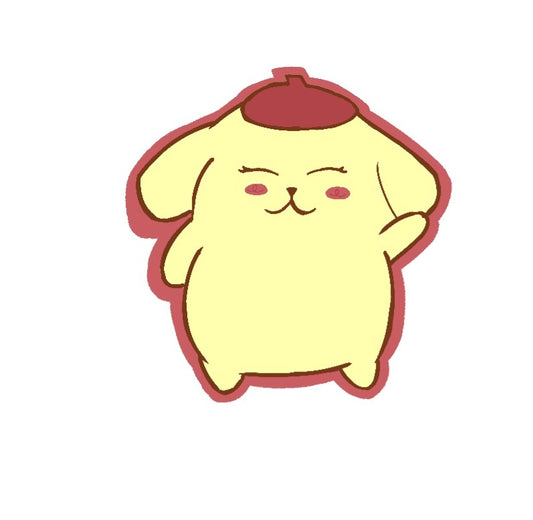 PomPom Purin Sticker