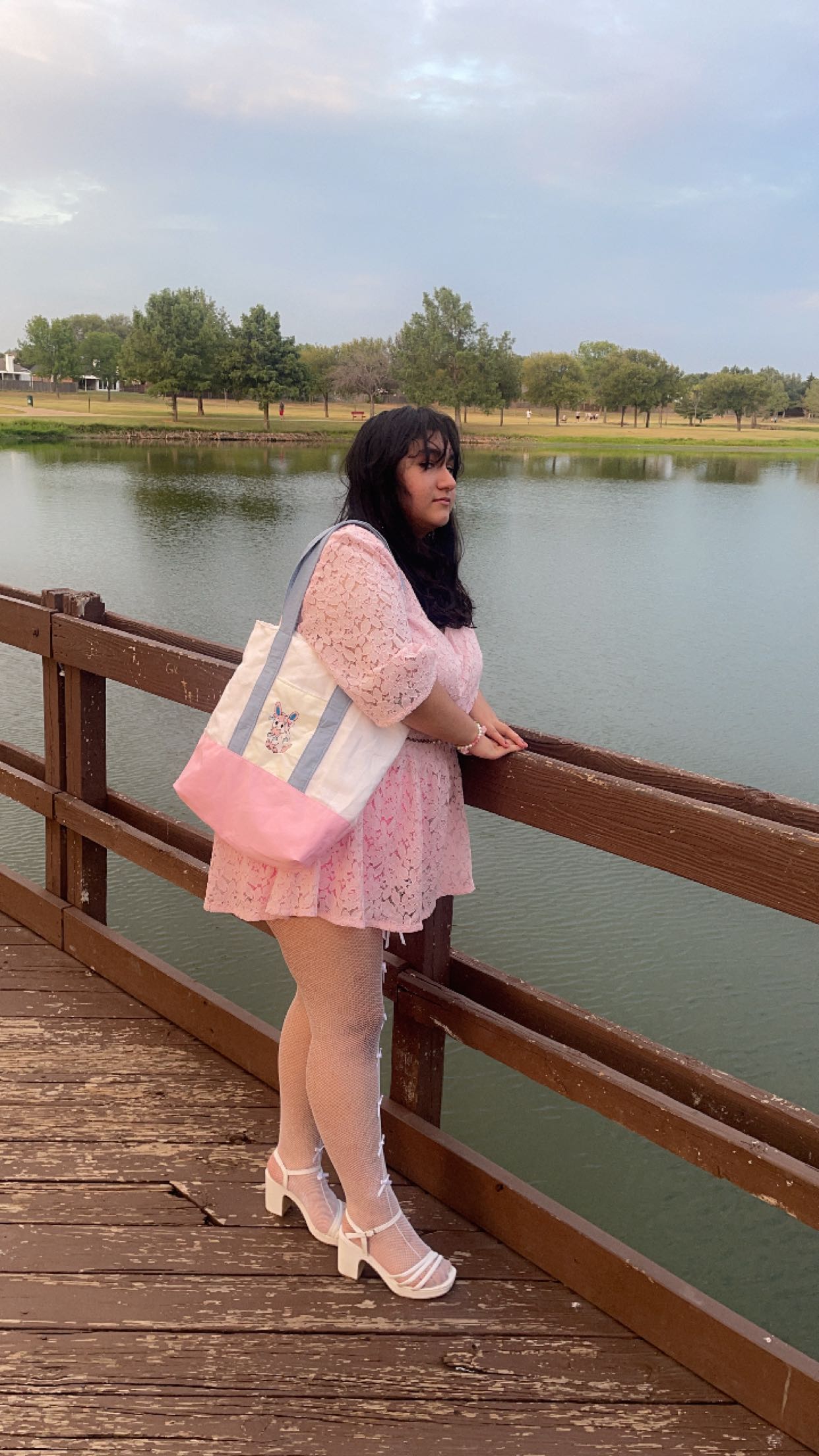 Sylveon Embroidered Tote Bag