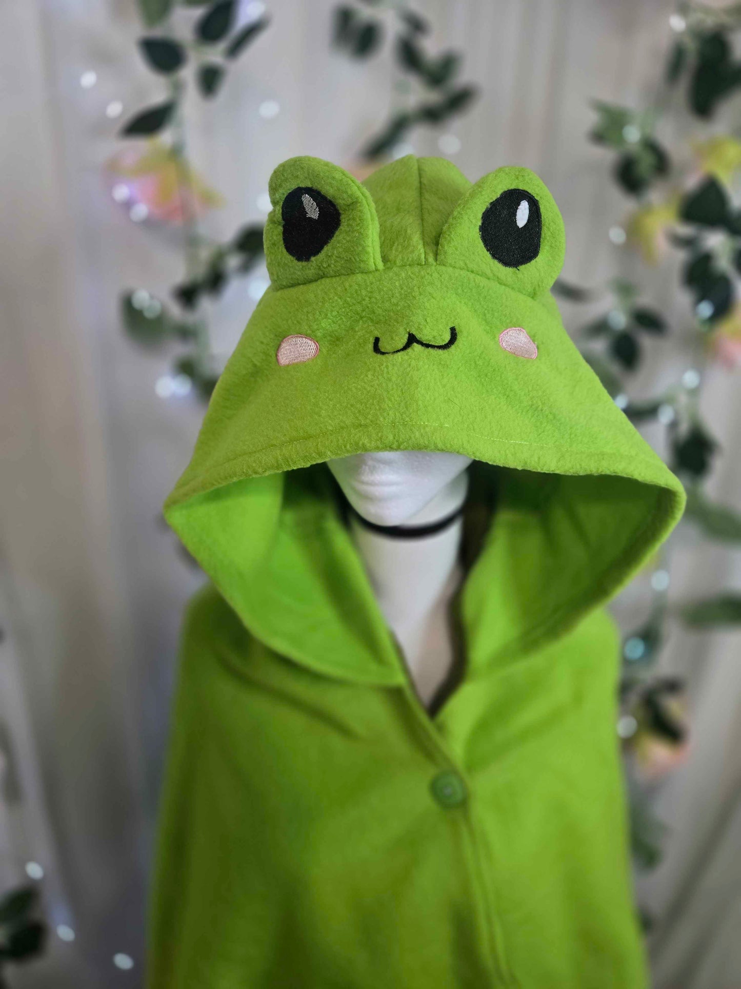 Frog Fleece Cloak