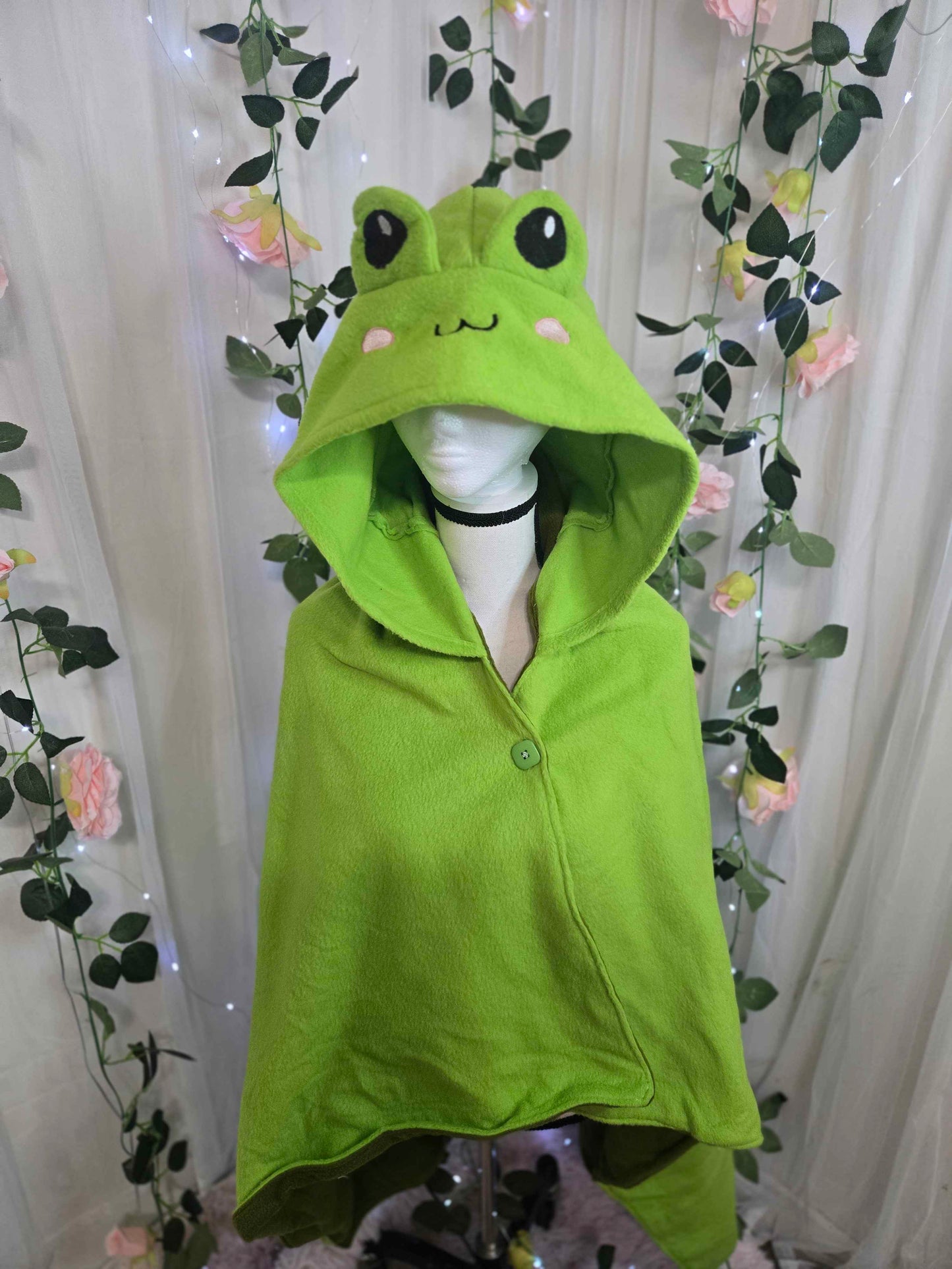 Frog Fleece Cloak