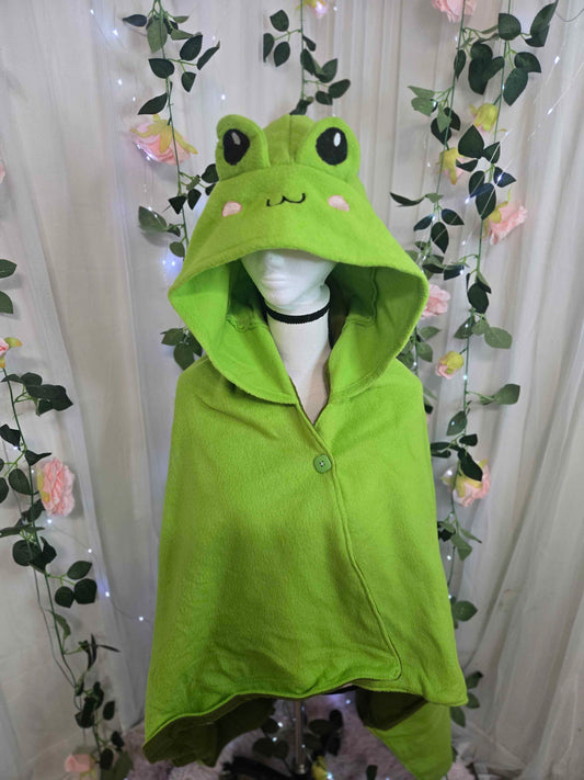 Frog Fleece Cloak