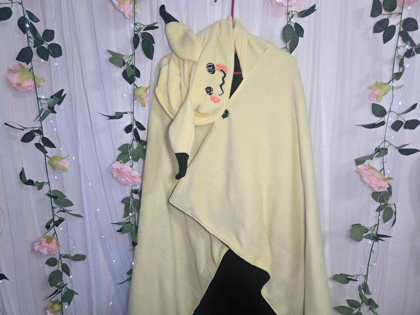 Spooky Ghost Fleece Cloak