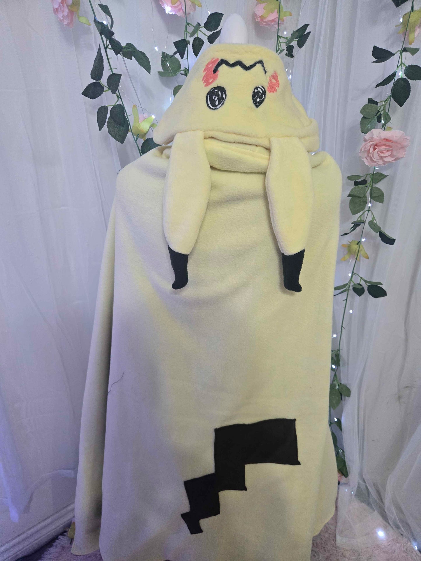 Spooky Ghost Fleece Cloak